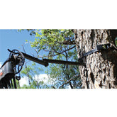 Two accessory hooks on bow hanger for gear
